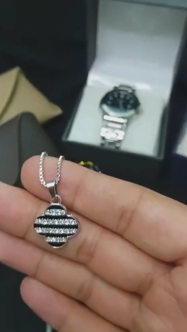 Deal ends tonight One Watch, Glasses And Unisex Pendant